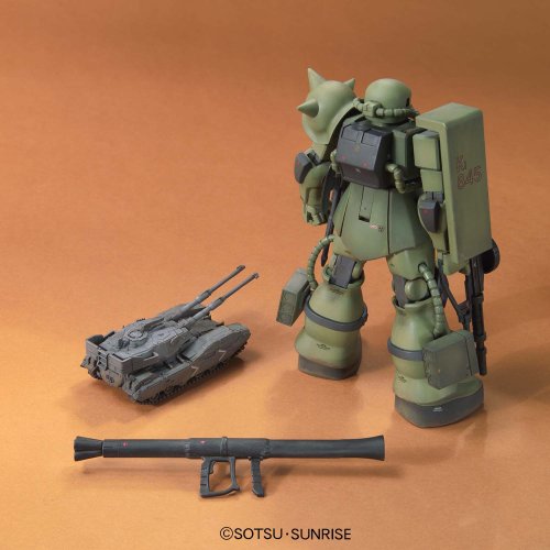 MS-06 Zaku II (die Bodenkriegs-Set-Version) - 1/144 Maßstab - HG Uchg Kidou Senshi Gundam - Bandai