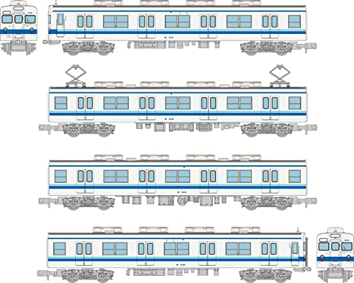 Railway Collection Tobu Railway 8000 Series 8142 Formation Good Department Advertising Train 4 Car Set