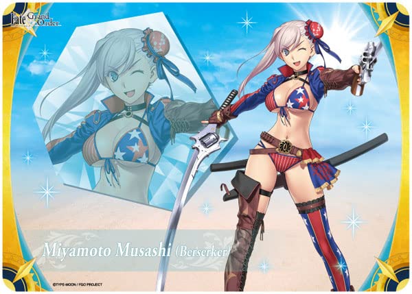 Character Rubber Mat "Fate/Grand Order" Berserker / Miyamoto Musashi