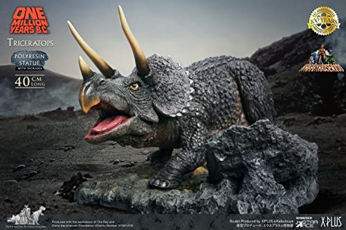 Star Ace Toys "One Million Years B.C." Triceratops Polyresin Statue