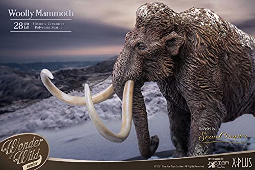 Star Ace Toys Wonders of the Wild Series Woolly Mammoth Polyresin Statue