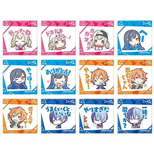 "Project SEKAI Colorful Stage! feat. Hatsune Miku" Square Can Badge Collection Vivid BAD SQUAD