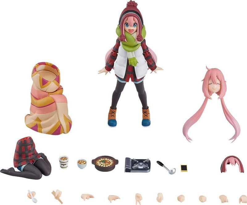 "Laid-Back Camp/Yurucamp" figma#519-DX Kagamihara Nadeshiko DX Edition