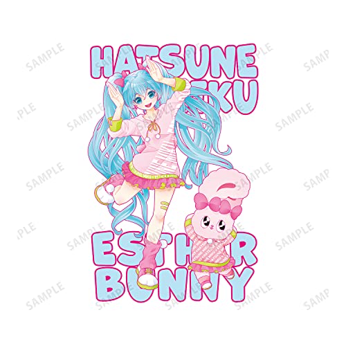 "Hatsune Miku" Miku World Collab Esther Bunny Zip Hoodie Ver. B (Men's L Size)