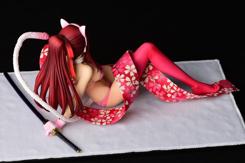 "Fairy Tail" Erza Scarlet Sakura Cat Gravure Style