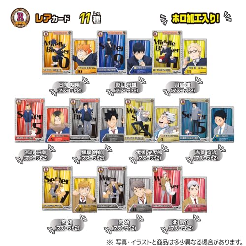 "Haikyu!!" Characterable Card Vol. 2