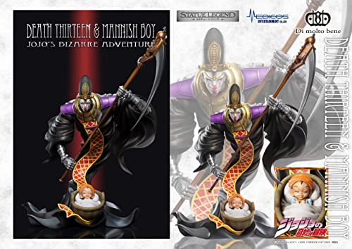 Statue Legend "JoJo's Bizarre Adventure -Part III-" Death Thirteen & Mannish Boy
