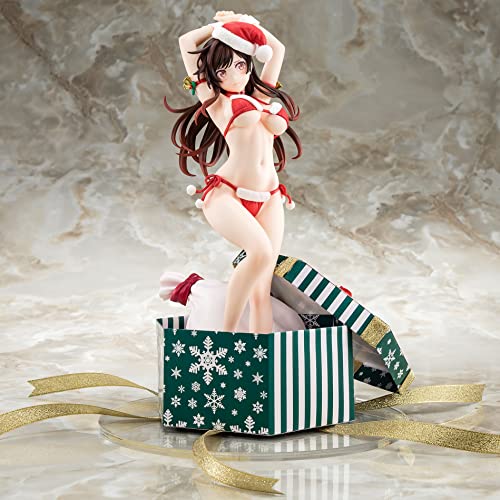 "Rent-A-Girlfriend" Mizuhara Chizuru Santa Bikini de Fuwamoko Figure 2nd Xmas