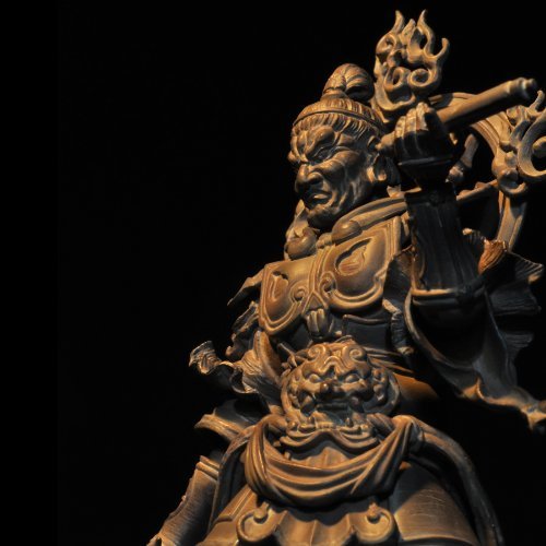 Komoku-ten (Wood Ver. version) Revoltech Takeya - Kaiyodo