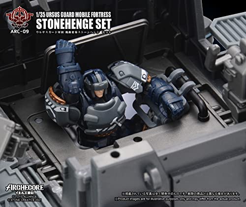 TOYS ALLIANCE LIMITED ARC-09 "ARCHE-YMIRUS" 1/35 SCALE URSUS GUARD MOBILE FORTRESS STONEHENGE SET