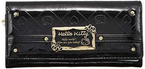 "Hello Kitty" Ribbon Ippai Metal Series Kabusetabaire Black KT-3601-BK