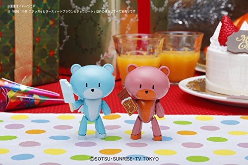 Petitgguy & (Bittersweet Brown & Chocolate version)-1/144 balance-HGPG Gundam Build Fighters Try-Bandai