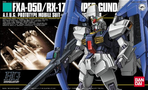 RX-178 + FXA-05D SUPER GUNDAM - 1/144 ESCALA - HGUC (# 035) Kidou Senshi Z Gundam - Bandai