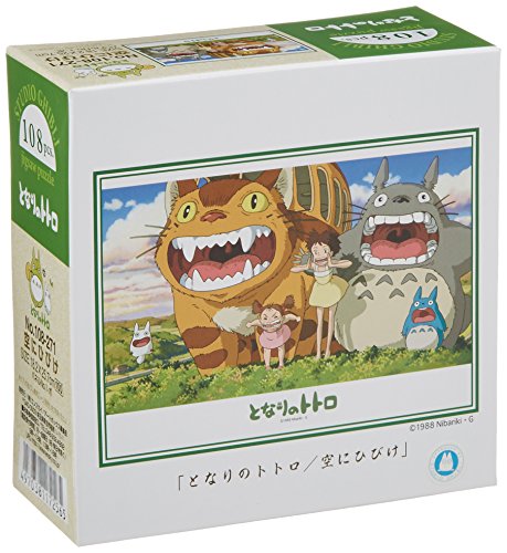 108 Peace Jigsaw Puzzle "My Neighbor Totoro" Sky 18 2x25 7cm