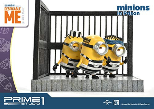 Prime Collectible Figure "Despicable Me 3" Minions in Prison Statue PCFMINI-05