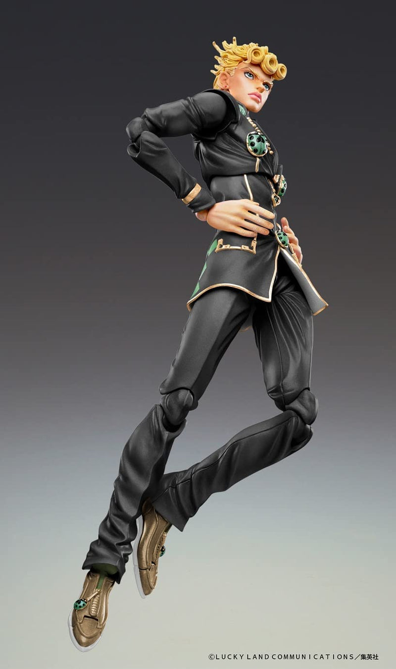 "Jojo's Bizarre Adventure -Part V-" Statue Super Action Giorno Giovanna Ver. NOIR