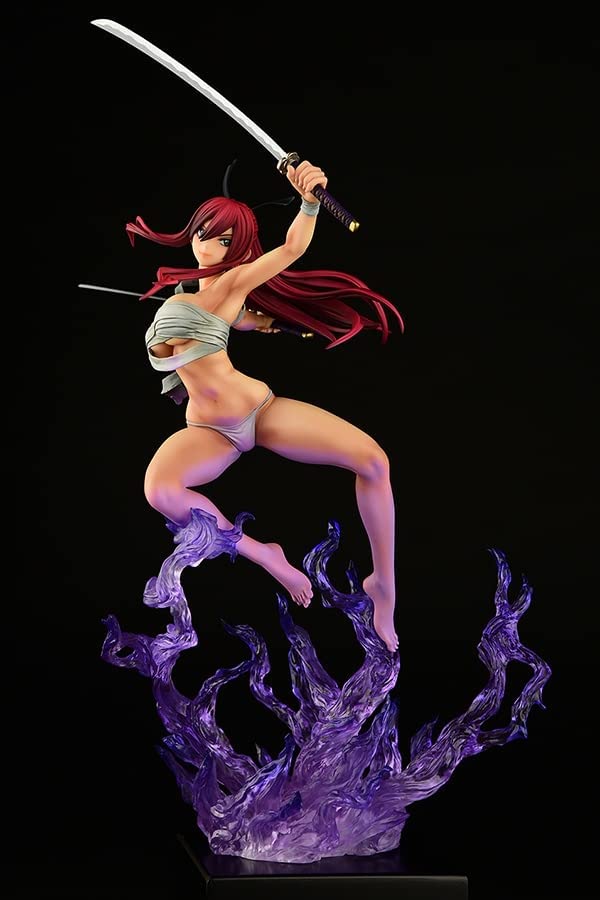 "Fairy Tail" Erza Scarlet Samurai -Kouenbanjou- Ver. Jet Black