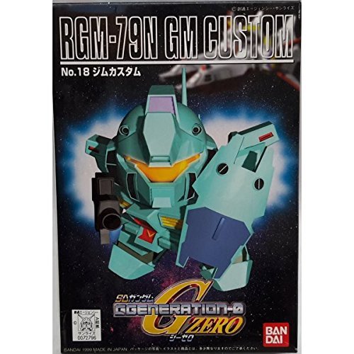RGM-79N GM Benutzerdefinierte SD Gundam G Generation (# 18), Kidou Senshi Gundam 0083 Stardust-Speicher - Bandai
