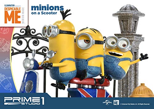 Prime Collectible Figure "Minions" Minions on a Scooter Statue PCFMINI-04