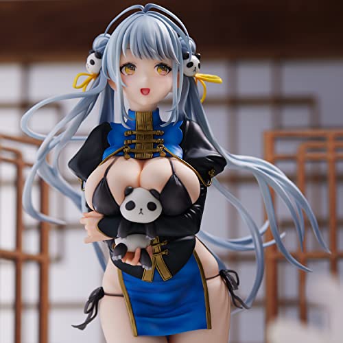Senchat Illustration Panda-chan (China Dress)