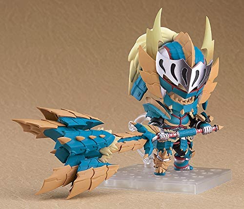 Monster Hunter World: Gresoborne - Nendoroid # 1421-Dx maschio Zinogre Alpha Armor Ver. DX (buona compagnia di sorriso)