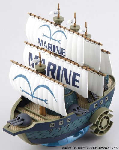 Bandai Modell Kit One Piece Marine Warship Grand Ship Collection