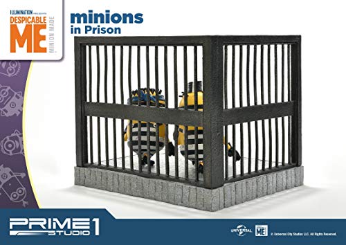 Prime Collectible Figure "Despicable Me 3" Minions in Prison Statue PCFMINI-05