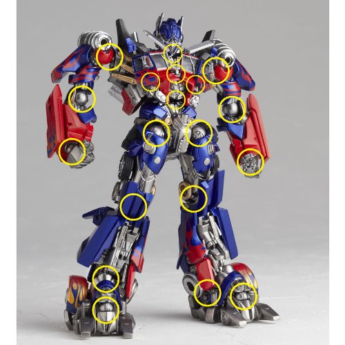 Convoy (Jetwing Equipment version) Legacy of Revoltech (LR-044) Revoltech (#040) Revoltech SFX Transformers Darkside Moon - Kaiyodo