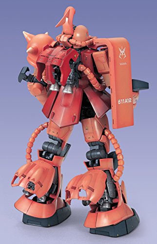 MS-06S Zaku II Commander Type Char Aznable Custom - 1/60 scala - PG (3) Kidou Senshi Gundam - Bandai