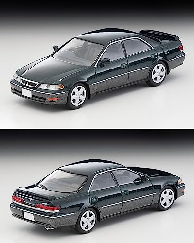1/64 Scale Tomica Limited Vintage NEO TLV-N299b Toyota Mark II 2.5 Tourer V (Dark Green / Grey) 1998