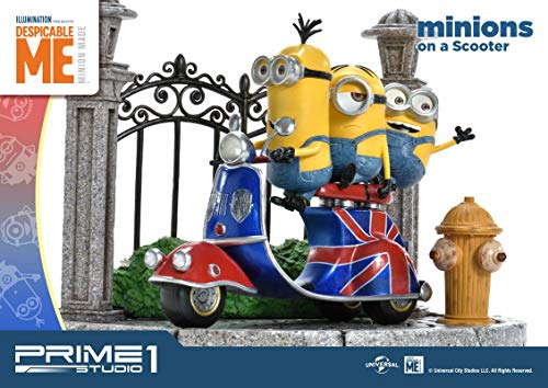 Prime Collectible Figure "Minions" Minions on a Scooter Statue PCFMINI-04