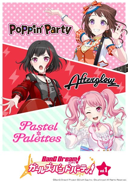 Bushiroad Trading Card Collection Clear "BanG Dream! Girls Band Party!" Vol. 1