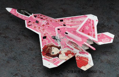 Amami Haruka (Lockheed Martin F-22A Raptor versione) - Scala 1/72 - L'idoolmaster - Hasegawa