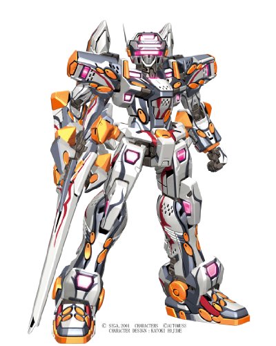 MZV-747-A/c `Temjin 747A/c' (Snow Storm version) - 1/100 scale - Dennou Senki Virtual-On MARZ - Hasegawa