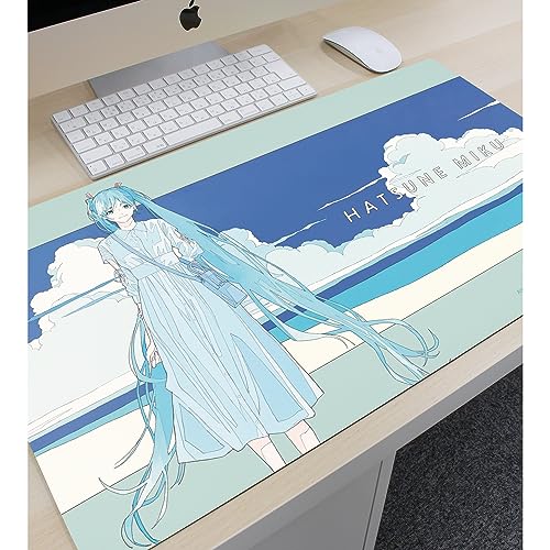 Piapro Characters Original Illustration Hatsune Miku Early Summer Outing Ver. Art by Rei Kato Play Mat