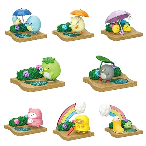 "Sumikkogurashi" Walking on A Rainy Day