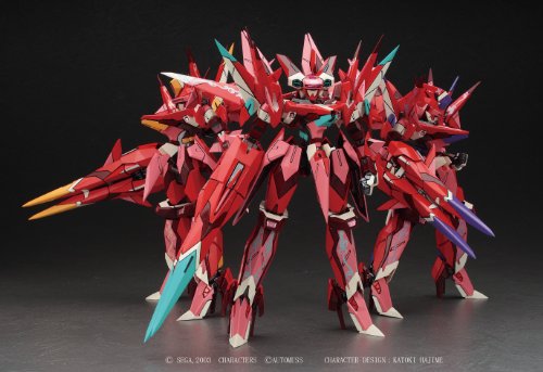 YZR-8000Δ/R FB Myzr Delta IV Type R (Fair Bianca version) - 1/100 scale - Dennou Senki Virtual-On MARZ - Hasegawa