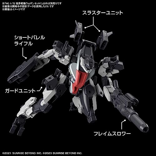 HG 1/72 "Kyoukai Senki" Weapons Set 7