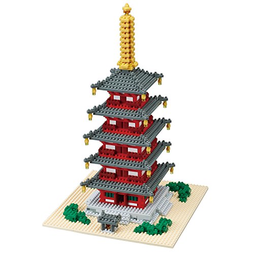 Cinque - Storito Pagoda Deluxe Edition Nanoblock - Kawada