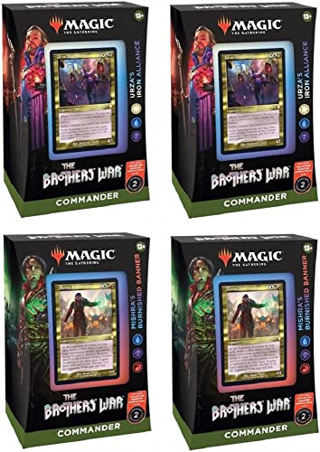 MAGIC: The Gathering The Brothers' War Commander Deck 2 Types (English Ver.)