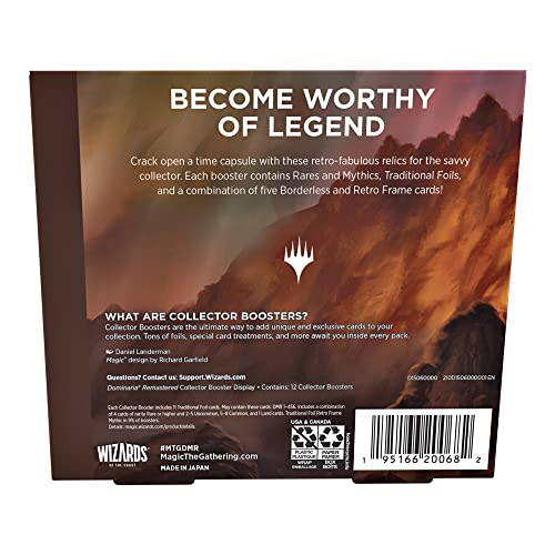 MAGIC: The Gathering Dominaria Remastered Collector Booster (English Ver.)