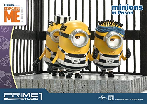 Prime Collectible Figure "Despicable Me 3" Minions in Prison Statue PCFMINI-05