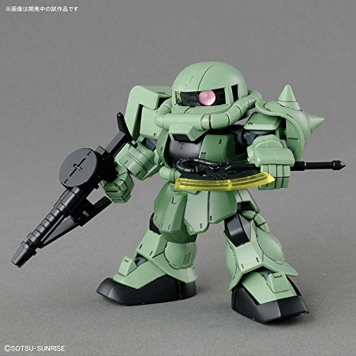 MS-06F Zaku II SD Gundam Cross Silhouette Kidou Senshi Gundam - Bandai