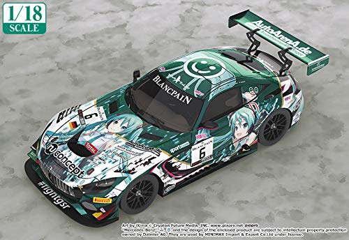 Character Vocal Series 01 "Vocaloid" Hatsune Miku 1/18 #6 Mercedes-AMG Team Black Falcon 2019 SPA24H Ver.