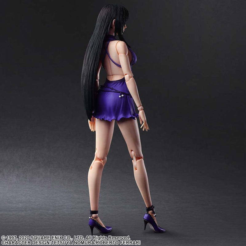 "Final Fantasy VII Remake" Play Arts Kai Tifa Lockhart -Dress Ver.-