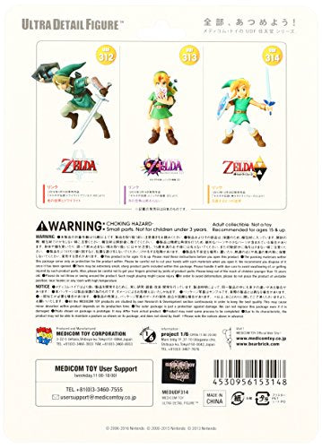 Link Ultra Detail Figure (No.314) The Legend of Zelda: Kamigami no Triforce 2 - Medicom Toy