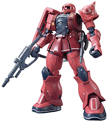 MS-05S Zaku I Char Aznable Personalizzato - 1/144 Scala - HG Gundam L'origine, Kicou Senshi Gundam: The Origin - Bandai