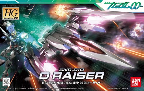 GNR-010 0 Raiser - 1/144 Maßstab - HG00 (# 35) Kidou Senshi Gundam 00 - Bandai