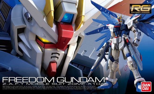 ZGMF-X10A Freedom Gundam - Scala 1/144 - RG (# 05) Kicou Senshi Gundam Seed - Bandai