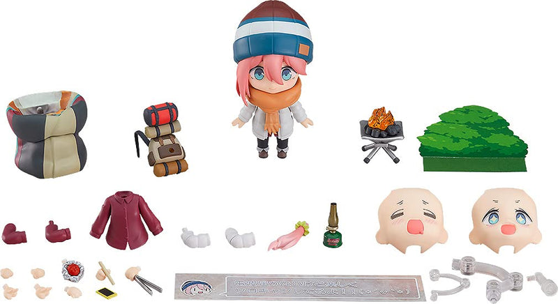 "Yurucamp" Nendoroid#1623-DX Kagamihara Nadeshiko Solo Camp Ver. DX Edition